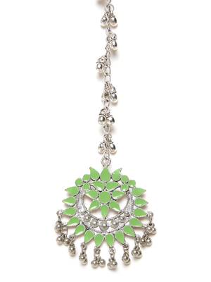 Green Maang-Tikka 3