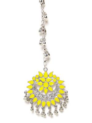 Yellow Maang-Tikka 3