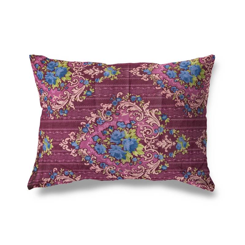 Jaipuri Printed Cotton Double Bedsheet with Pillow Covers VED 3186267