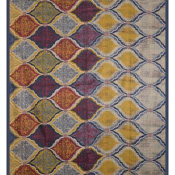 Cotton Printed Rajasthani Bedsheet with Pillow Covers 3
