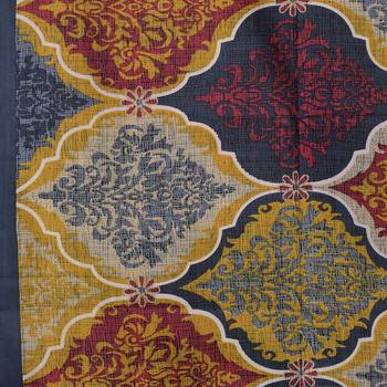 Cotton Printed Rajasthani Bedsheet with Pillow Covers 4