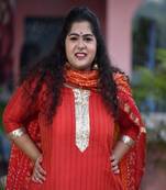 Mustard weave Kurta with Bandhani Hand dyed Dupatta & Red Rayon Skirt