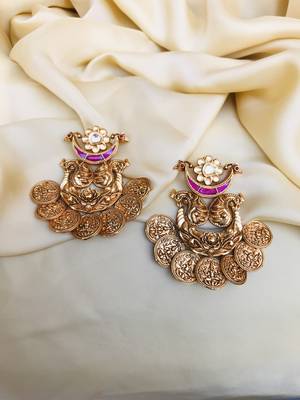 Pink earrings 1