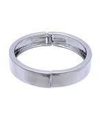 Dailywear Casual Wear High Finished Silvery Openable Bracelet for Her, Women, Girls