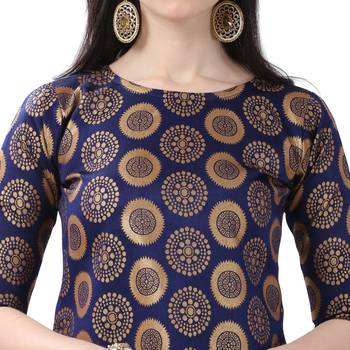Elora Cotton Jacquard Unstitched Woven Salwar Suit Dress Material for Women 4