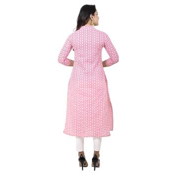 Pink Embroidererd Kurta 2