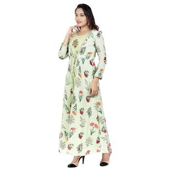 Light Green Printed Kurta 3
