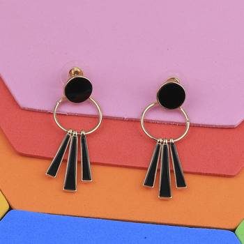 Exclusive Gold Plated Charm Party Wear Dangle Earring For Women Girl 2