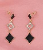 Elegant Gold Plated Party Wear Fancy  Dangle Earring For Women Girl