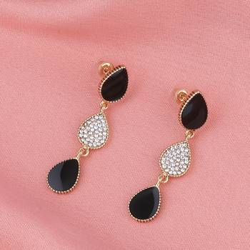 Amzaing  Gold Plated Stylish  Party Wear Dangle Earring For Women Girl 1