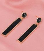 Antique Gold Plated Party Wear Long Dangle Earring For Women Girl