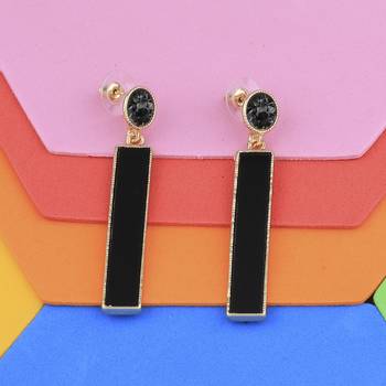 Antique Gold Plated Party Wear Long Dangle Earring For Women Girl 2