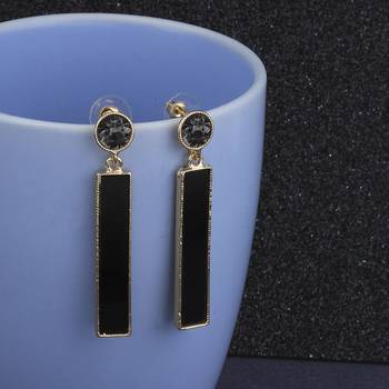 Antique Gold Plated Party Wear Long Dangle Earring For Women Girl 4