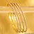 Single Line Fine Diamond Look Bangles