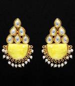 Yellow danglers-drops