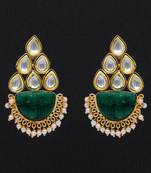 Green danglers-drops