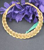 Gold Tone Silver Plated Choker Necklace