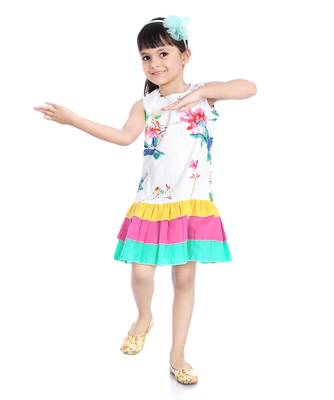 Cotton Frill Frock 1