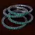 Rhodiuim Plated Emerald Stone Plated Designer Bangles BD422