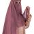 Plain 3 Layer Hijab Style Diamond Georgette Arabian Niqab Veil Scarf For Women
