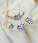 Gold zircon   jewellery-combo