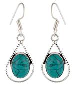 Turquoise turquoise earrings