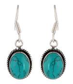 Turquoise turquoise earrings