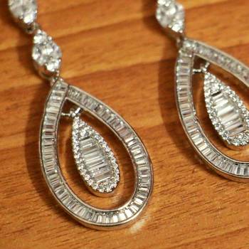 White Earrings 3