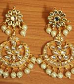 White Pearl Earrings