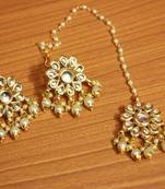 White Pearl Earrings