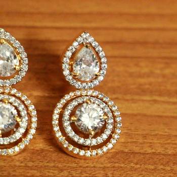 White Earrings 2