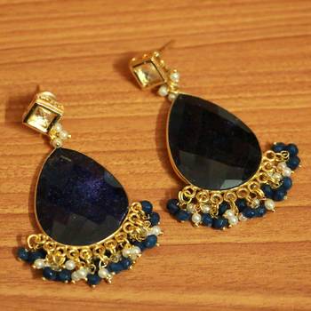 Blue Earrings 1
