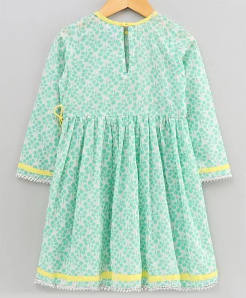 Pure Cotton Anarkali With Palazzo Set