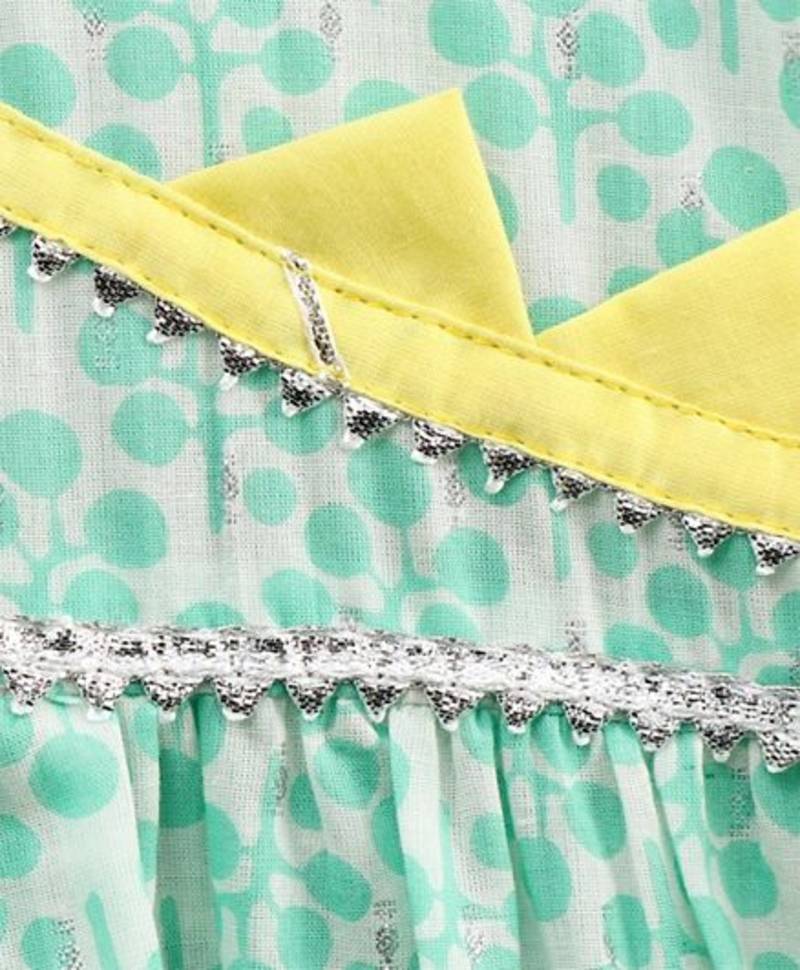 Pure Cotton Anarkali With Palazzo Set