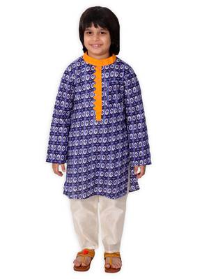 Bagru Print Kurta With Quirky Placket 5