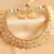 Beautiful Pearl Coin Necklace Set