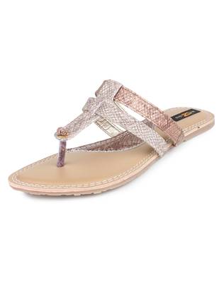 Copper synthetic Beautiful and comfortable flats 2