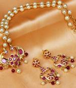 Gorgeous  Semi Precious Stone Necklace Set