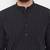 Black woven pure cotton men-kurtas