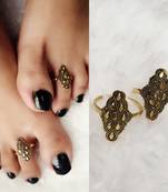 Gold toe-rings