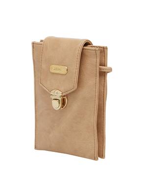 Esbeda Beige Solid Pu Synthetic Material Walker 3