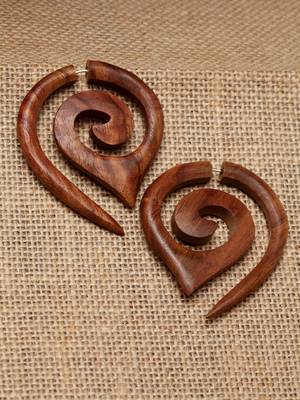 Bronze earrings 1