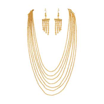 Gold necklace-sets 1