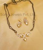 Fusion Kundan  Mangalsutra