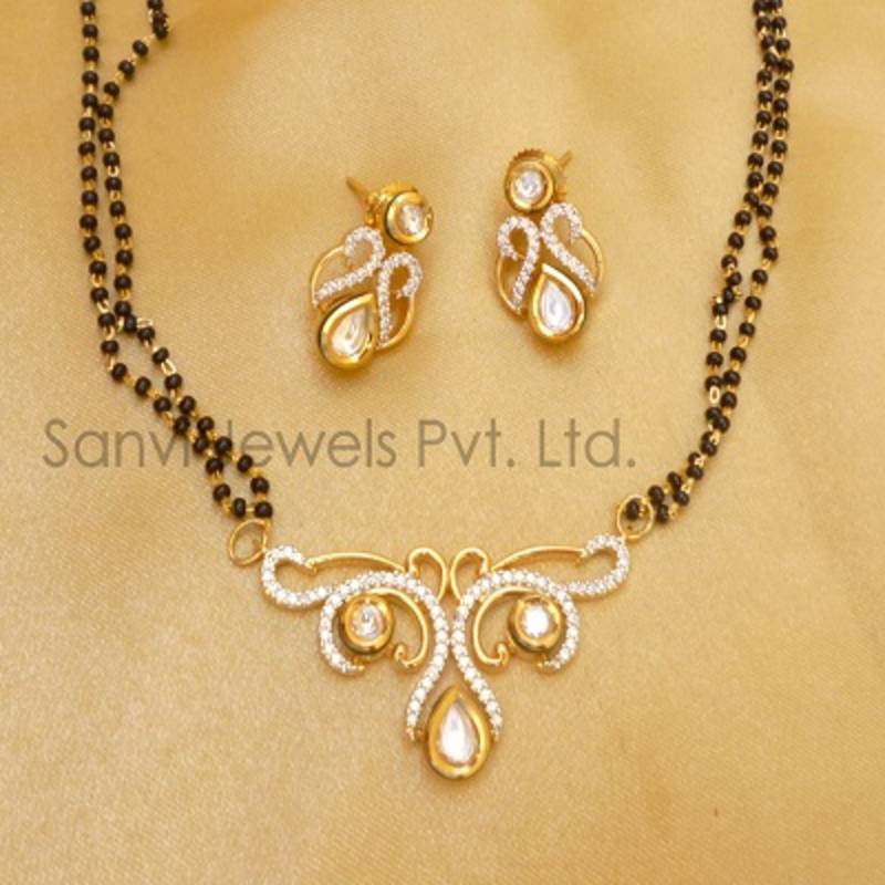 Fusion Kundan  Mangalsutra