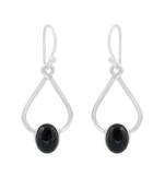 Black Onyx 925 Sterling Silver Earrings