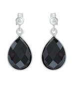 Black Onyx 925 Sterling Silver Earrings