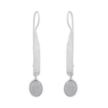 Multicolor Moonstone 925 Sterling Silver Earrings 1