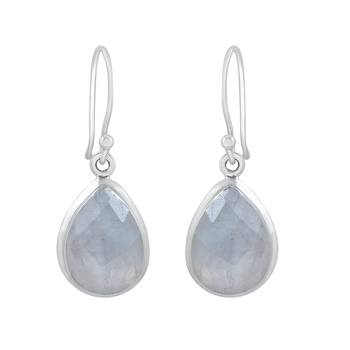 Multicolor Moonstone 925 Sterling Silver Earrings 1