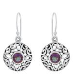 Multicolor Quartz   925 Sterling Silver Earrings